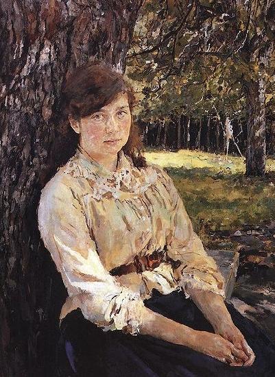  Girl in the Sunlight Portrait of Maria Simonovich